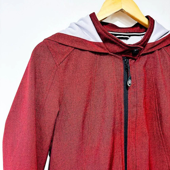 POINT ZERO Red waterproof  coat - Picture 2 of 11